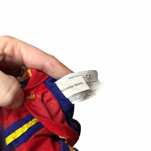 Disney Store Nutcracker Mickey Bean Bag Plush 10.5” Holiday Collectible Toy - Picture 6 of 8